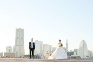 大さん橋/夕景から夜景へ