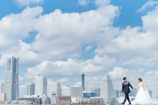 青空のもとで。