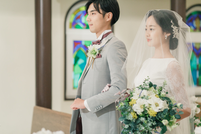 ふたりで歩くバージンロード