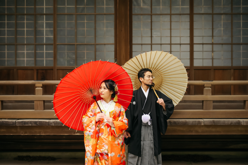 和傘を持って！！！