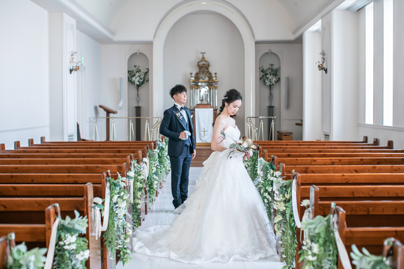 ラヴィファクトリー横浜店_チャペルで撮影できる