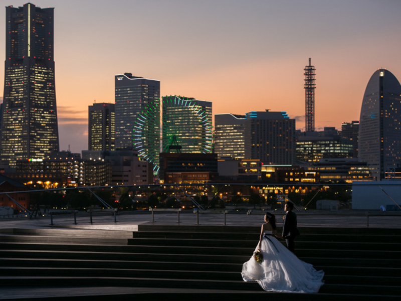 ラヴィファクトリー横浜店_夜景で撮影できる