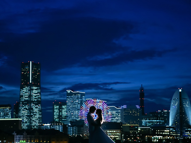 ラヴィファクトリー横浜店_夜景で撮影できる
