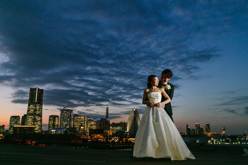 ラヴィファクトリー横浜店_夜景で撮影できる