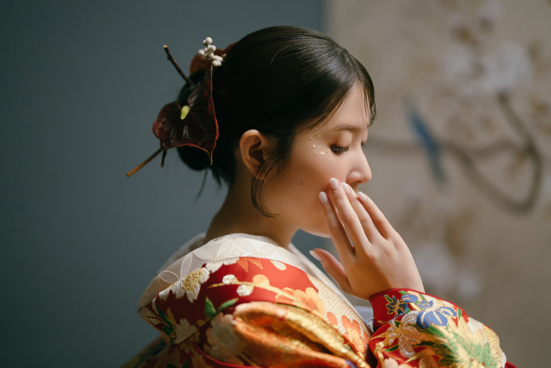 【通常プラン】和装スタジオ（衣装1着・全データ付き）