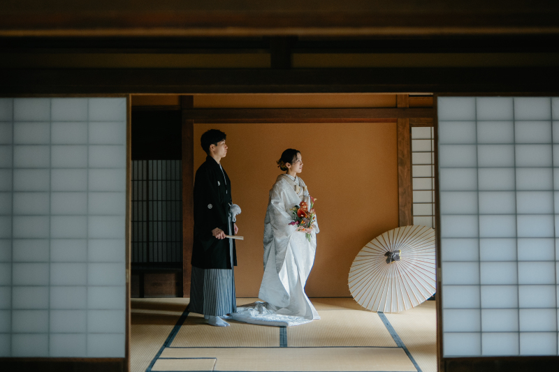 【3月1日〜4月末日までの撮影限定】2着がお得!春のドリームキャンペーン|和装ロケ+和装スタジオ(新婦衣装2着・全データ)