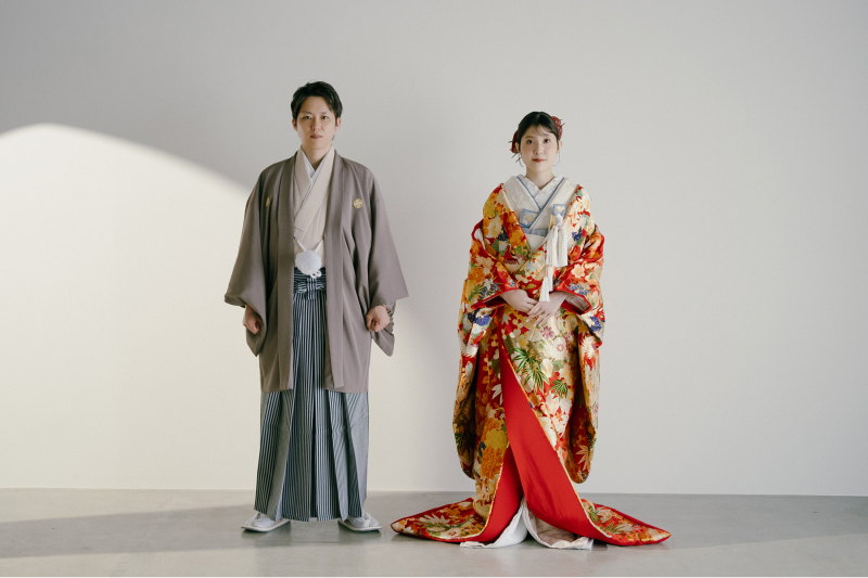 【12月24日までの撮影限定】2着がお得！秋のドリームキャンペーン｜洋装・和装スタジオ（新婦衣装2着・全データ）