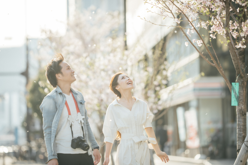 エンゲージメントフォト｜夫婦になる前の恋人同士の時間（撮影＋全データ込）