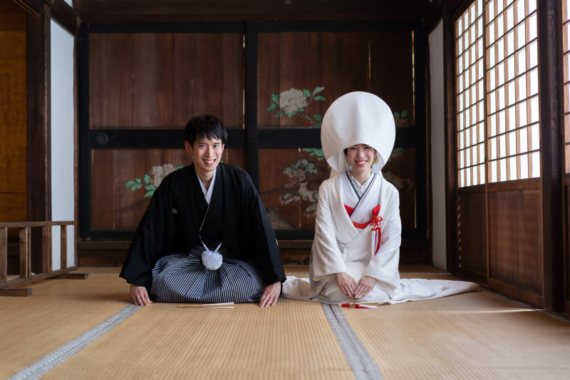 お正座ショットも