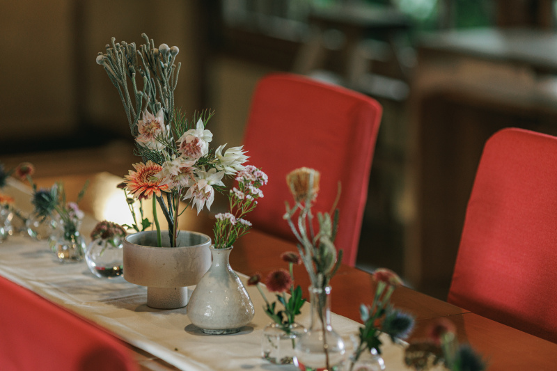 こだわりのテーブルセッティング