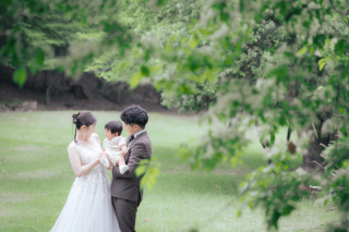 お二人とお子様と！仲良しショット！