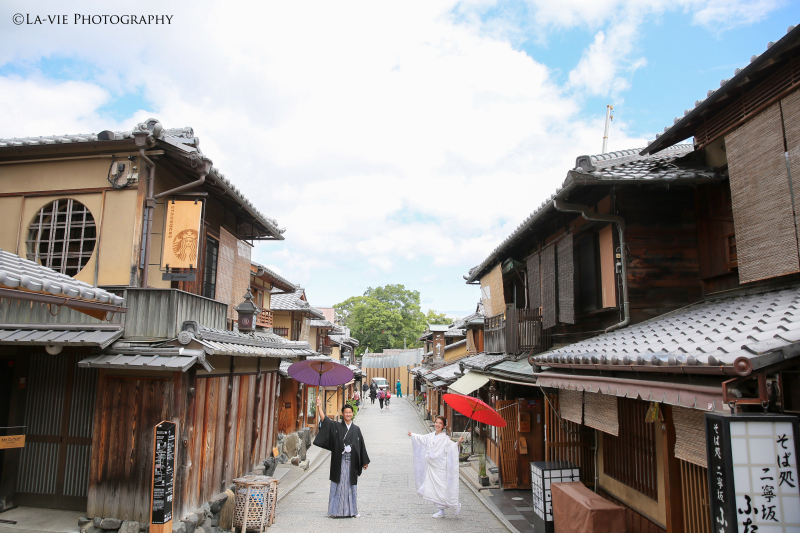 京都らしいロケーション地で撮影