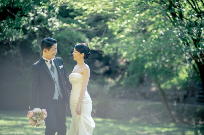 自然に囲まれて