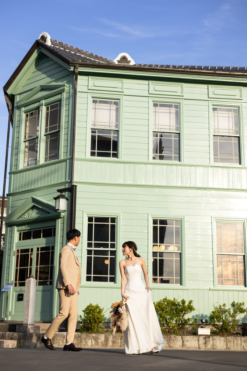 洋装へチェンジ