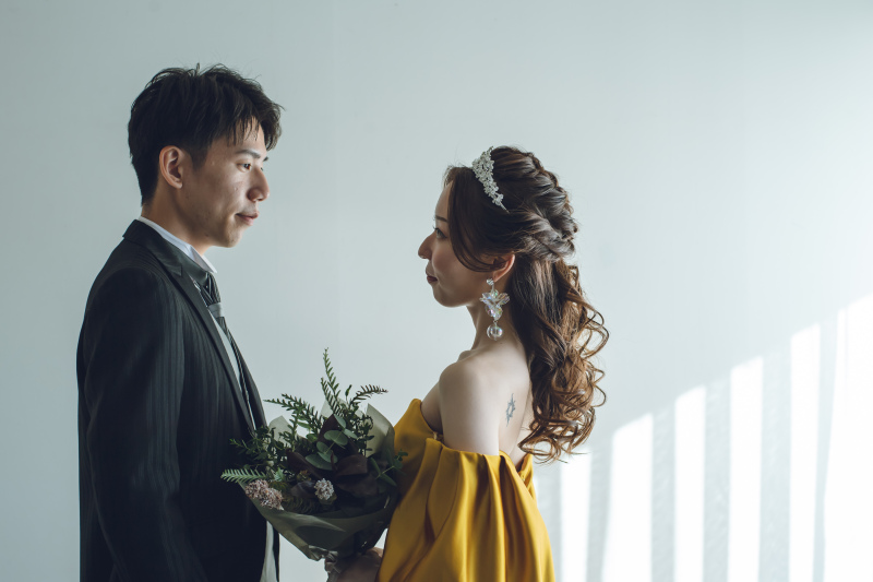 ドレスの見え方