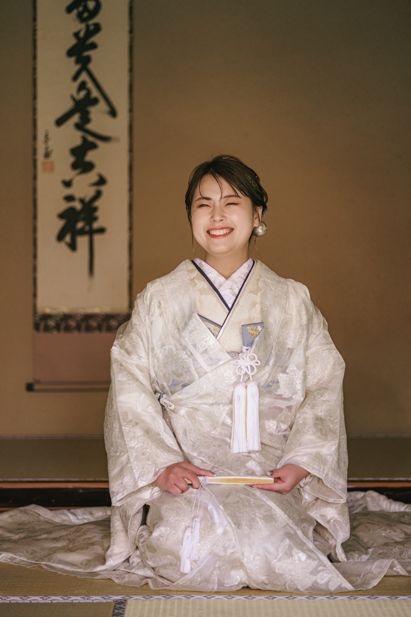 お正座もしっかり