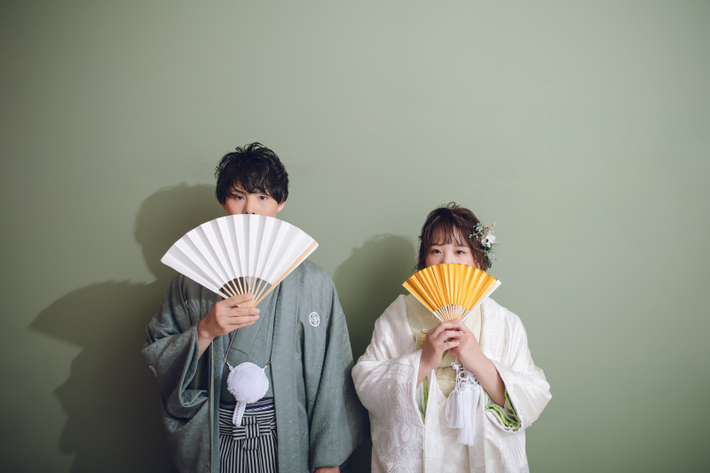 スタジオでもふたりらしく