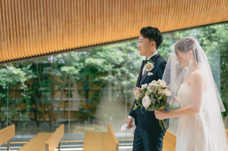 まるで実際の挙式‥?