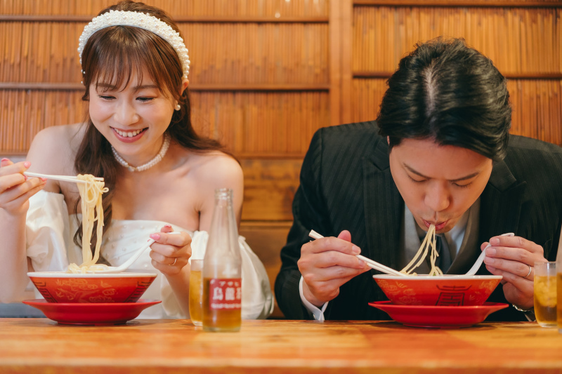 ラーメンと一緒に