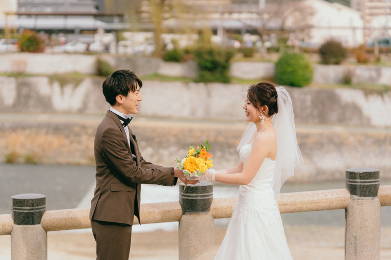 ブーケのプレゼント