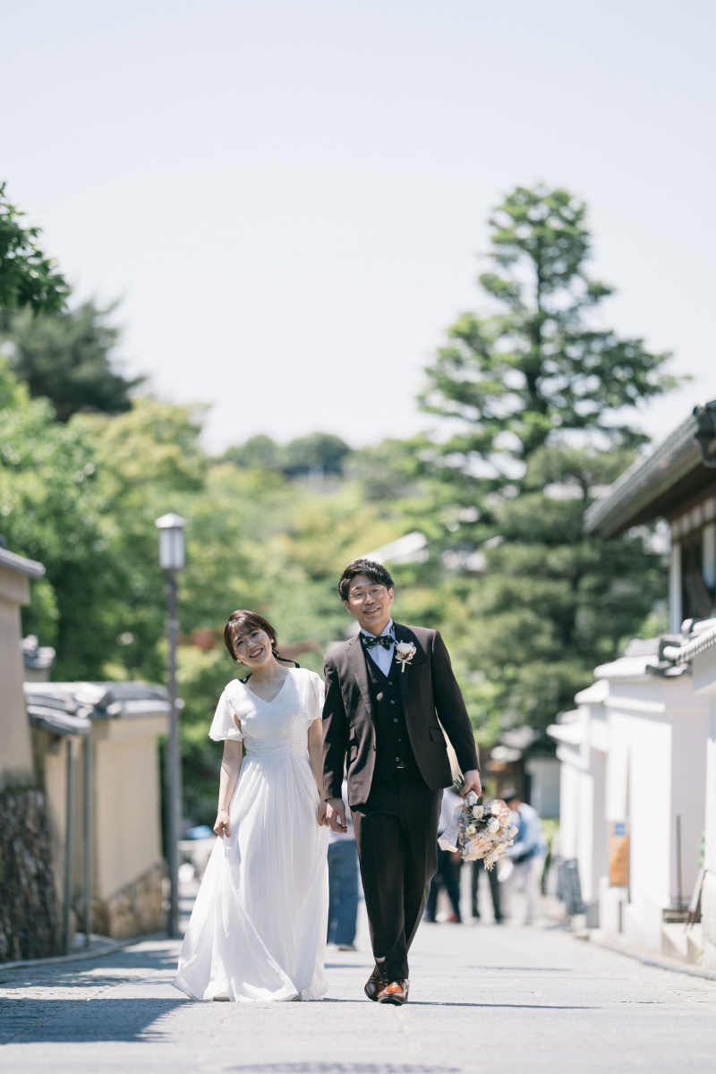 京都の街を散策しながら