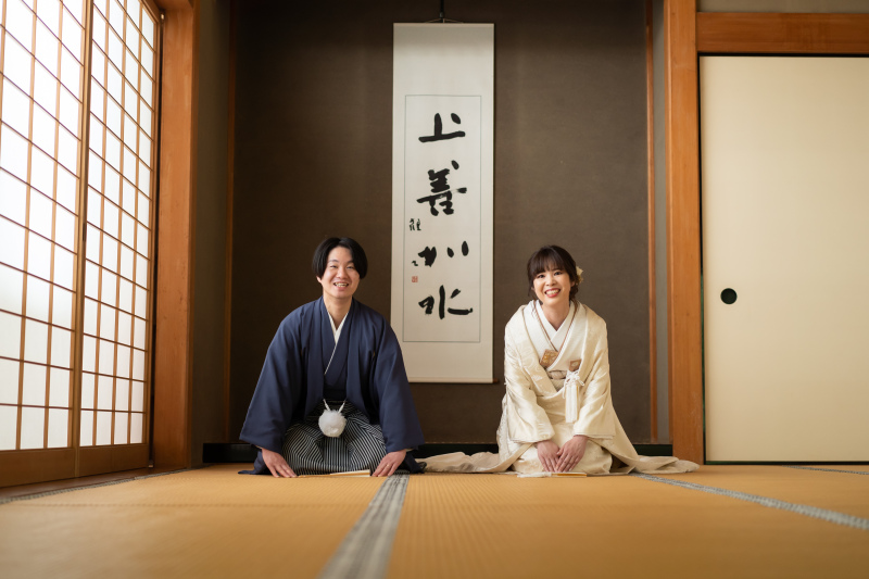 お正座ショット！