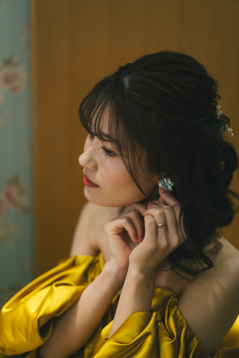 カラードレスへお着替え