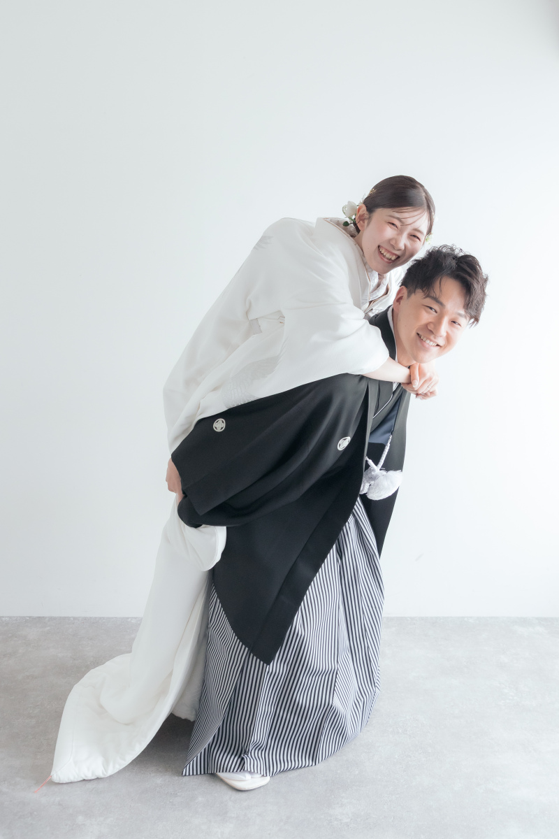 おんぶで仲良しショット