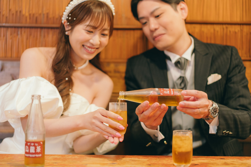 まずは乾杯から