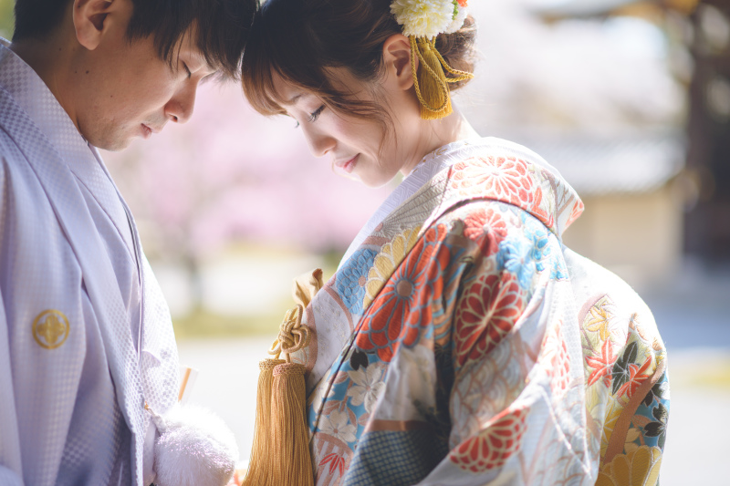 ラヴィファクトリー京都店_庭園で撮影できる