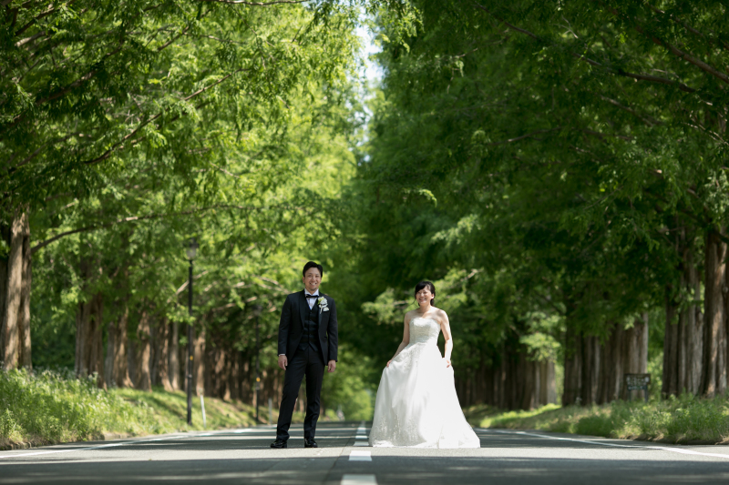 ラヴィファクトリー京都店_ガーデンで撮影できる