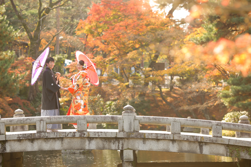 ラヴィファクトリー京都店_ガーデンで撮影できる