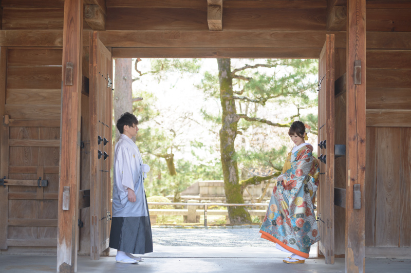 ラヴィファクトリー京都店_庭園で撮影できる