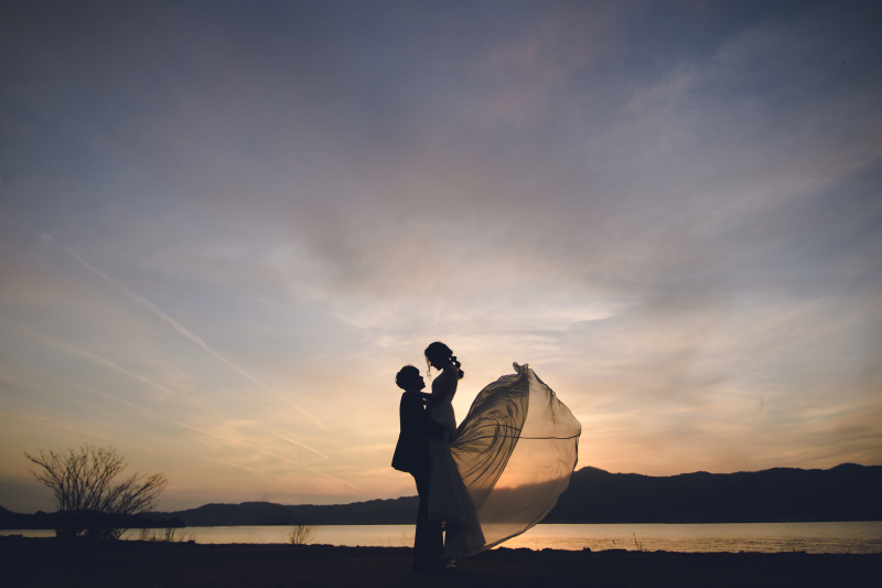 夕焼けが幻想的なサンセット撮影も!