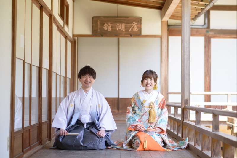 ラヴィファクトリー京都店_庭園で撮影できる