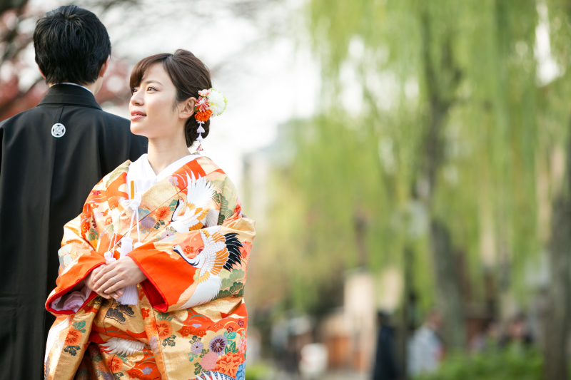 ラヴィファクトリー京都店_色打掛・着物が豊富