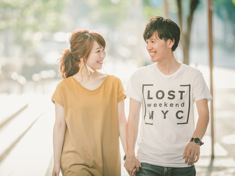 エンゲージメントフォト|夫婦になる前の恋人同士の時間(撮影+全データ込)