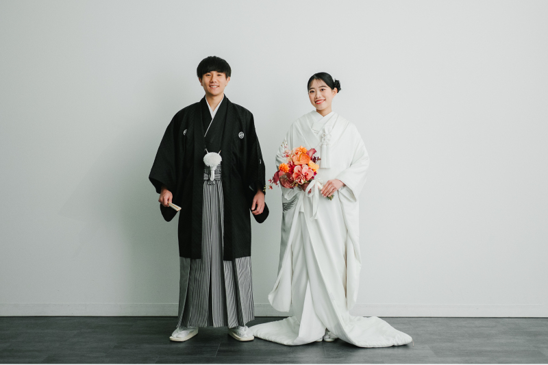 【12月24日までの撮影限定】2着がお得!秋のドリームキャンペーン|洋装ロケ・和装スタジオ(新婦衣装2着・全データ)