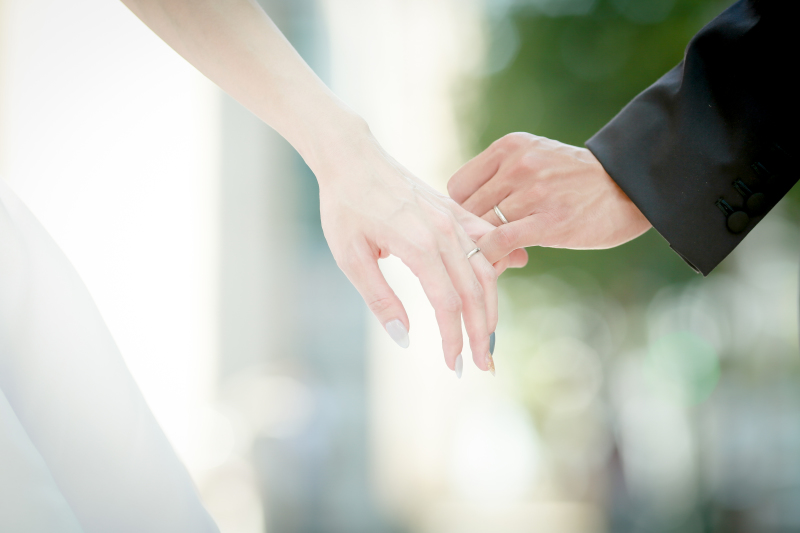 ひかり輝く指輪