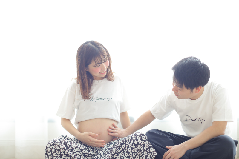 スタジオで撮影♪