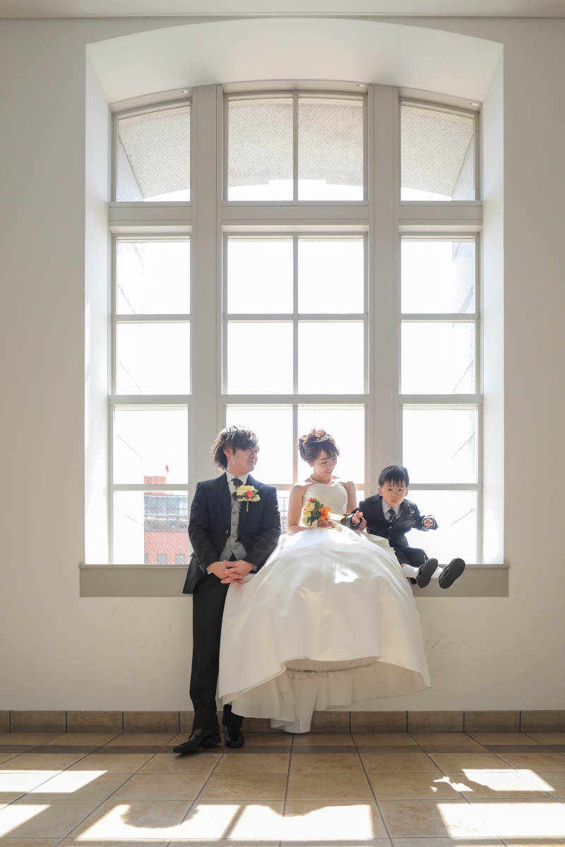 スタジオからちょっと外に出て撮影★