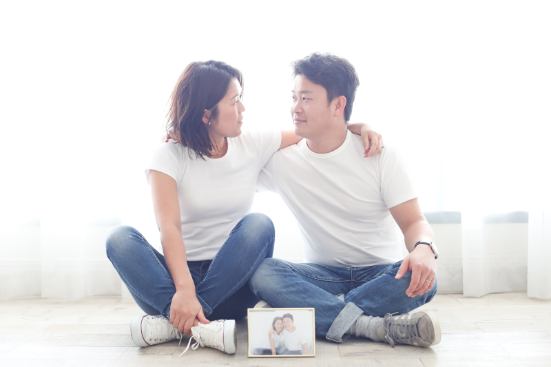 ニコニコ笑顔の家族撮影!