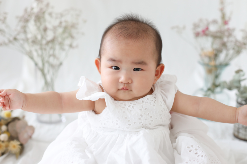 目の前のカメラにワクワク♪