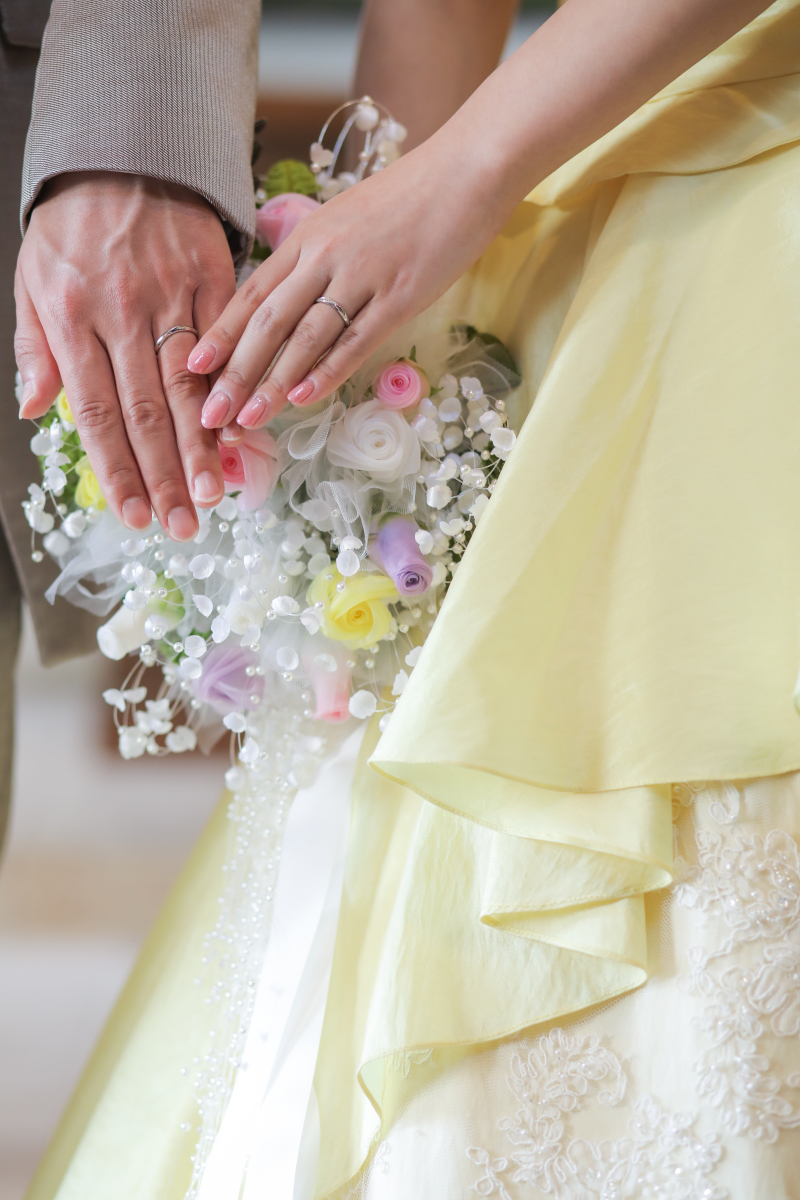 キラキラ輝く指輪