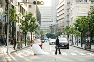 洋装ロケーション撮影　〝ナチュラル〟