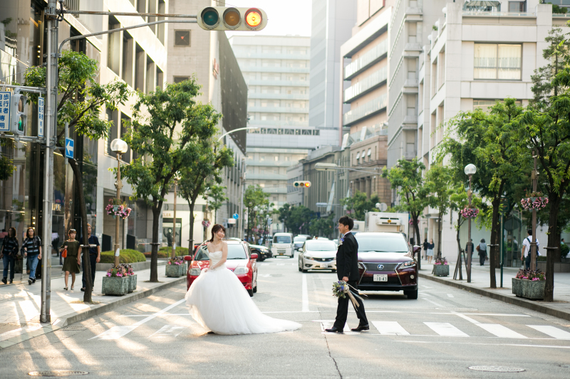 洋装ロケーション撮影　〝ナチュラル〟