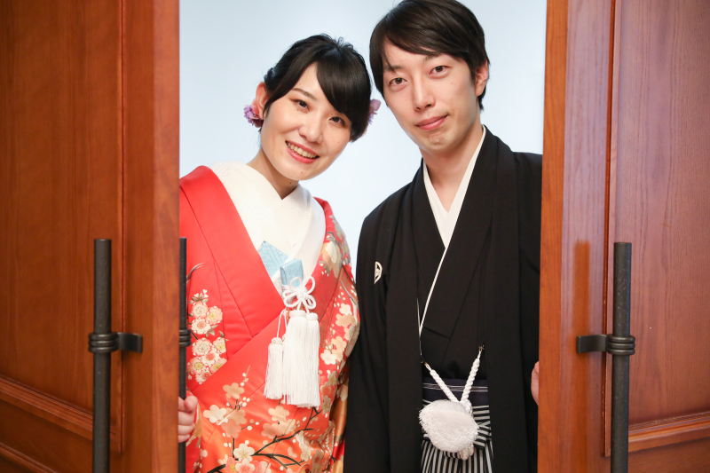 楽しいスタジオ撮影開始！