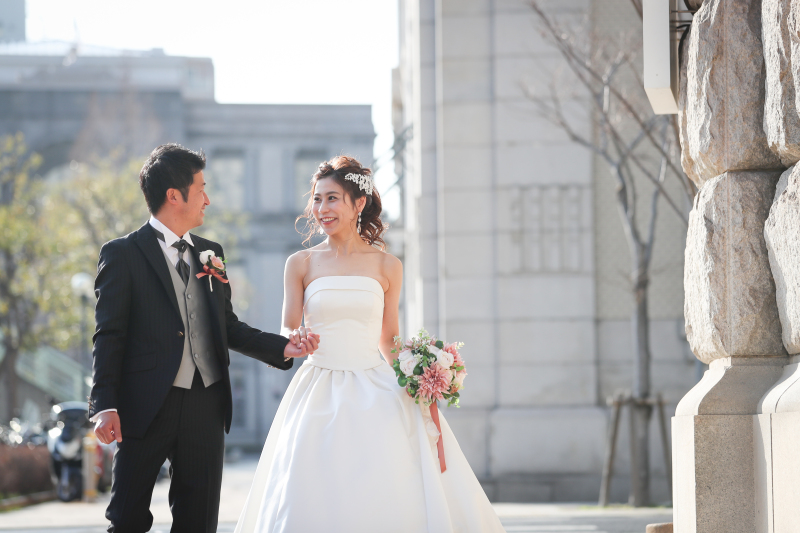 おふたりで手を取り合って