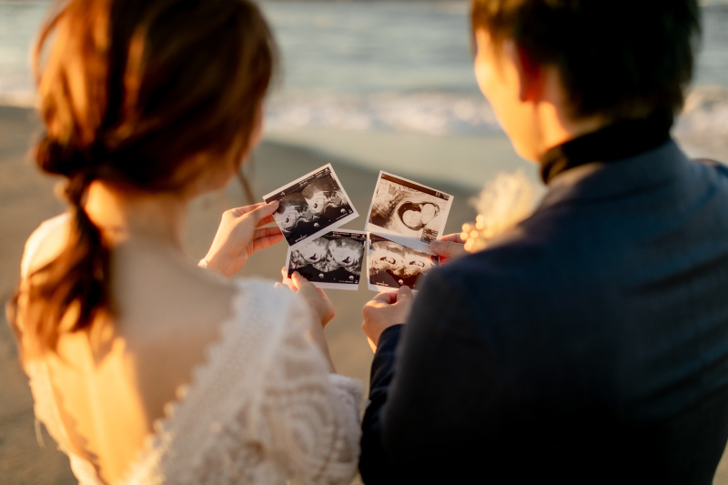 小物のアレンジで世界で一枚のオリジナル写真に。