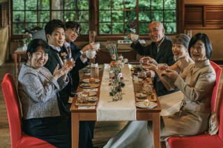 お披露目と感謝の気持ちを伝える「フォト会食プラン」